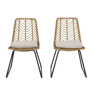 Top rank eco-friendly novelty design rattan chair made in Viet Nam top choice natural handmade rattan dining chair
