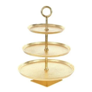 แท่นวางเค้กอะลูมิเนียมงานปาร์ตี้งานแฟนซีดีไซน์โบราณบรรจุในบรรจุภัณฑ์สั่งขายดี - Product Image 6