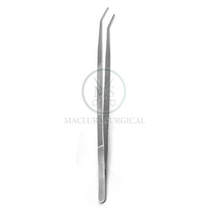 Juego de Pinzas Meriam Rectas y Curvas de Acero Inoxidable MACLURA SURGICAL para Uso Dental Profesional, Agarre Ergonómico Manual, CE - Product Image 3