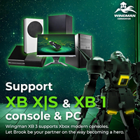 Adaptador Convertidor de Controlador Brook Wingman XB3 para Xbox One para Xbox Series X | Consola S para Xbox One, Consola para PC