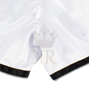 กางเกง MMA ผ้าโพลีเอสเตอร์สำหรับฝึกซ้อมมวยไทยกางเกงขาสั้นสำหรับชกมวย MMA สำหรับต่อสู้กางเกงกีฬาต่อสู้แบบรับจ้างผลิต100% ล่าสุด - Product Image 5