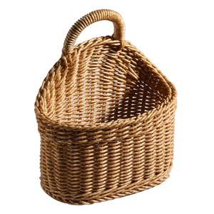 Hanging <b>Wicker</b> Rattan <b>Basket</b> Hand-woven Handmade <b>Storage</b> <b>Basket</b> Wholesale eco-friendly Made in Viet Nam - Product Image 1