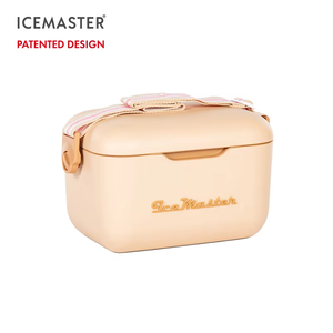 Mini caja enfriadora de pesca para acampar portátil, resistente al agua con aislamiento térmico moderno con rueda conveniente para uso en exteriores, reutilizable - Product Image 3