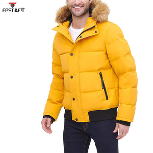 แจ็กเก็ตแบบขนเป็ดคอตั้งของผู้ชายเสื้อแจ็คเก็ตกันลมกันน้ำกันฝนและหิมะสำหรับฤดูหนาว - Product Image 6