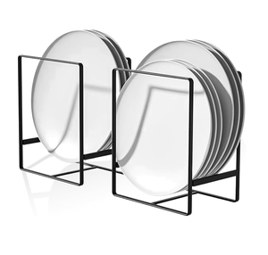 Support et présentoir à assiettes en métal personnalisé – Pièces décoratives pour vaisselle – Excellent support à assiettes en métal - Product Image 1