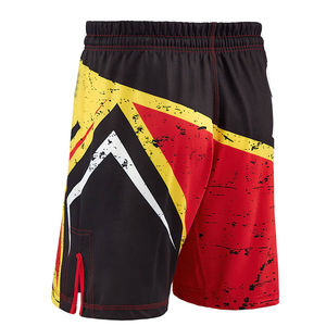 กางเกงขาสั้น MMA น้ำหนักเบาและยืดได้สำหรับการเคลื่อนไหวที่ดีขึ้นกางเกงขาสั้นแบบมืออาชีพที่ออกแบบมาสำหรับการฝึกซ้อมและการแสดง - Product Image 3