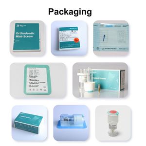 Vite di Ancoraggio Ortodontico, Dispositivo di Ancoraggio Temporaneo in Lega di Titanio, Varie Misure, Mini Vite Ortodontica Sterile e Non Sterile - Product Image 5