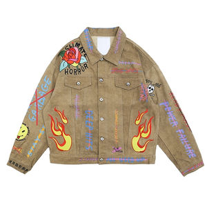 Chaqueta Vaquera Azul Personalizada Vintage para Hombre, Chaqueta Informal de Lona, Chaqueta Vaquera Reversible, Característica de Temporada de Primavera, Unidad Individual Incluida - Product Image 6