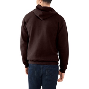 Sweat à capuche zippé en polaire pour homme, élégant et confortable, séchage rapide et écologique, vêtement d'extérieur d'hiver - Product Image 3