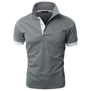 Custom Design Your Own Brand Polo Shirt Short Sleeve Men's Clothing 100% Cotton Pique Quick Dry Man Golf T-shirt Premium Product