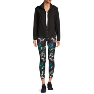 Women's Mid Waist Yoga/Gym <b>Leggings</b> <b>with</b> <b>Pockets</b> Spandex/Polyester Four-Way Stretch Quick Dry for Running & Workout - Product Image 2