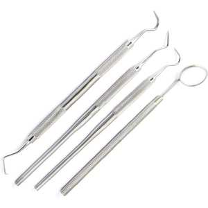 ชุดตรวจฟันแบบมืออาชีพชุดตรวจทันตกรรม6ชิ้นเครื่องมือทันตกรรมดูแลช่องปากเครื่องมือผ่าตัด - Product Image 2