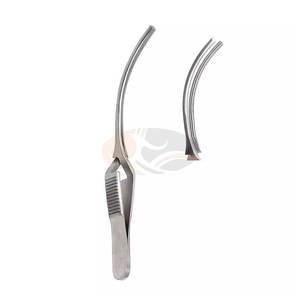 Pinza DeBakey de Alta Calidad, Curva y Recta, de Acero Inoxidable, Juego de 6 Piezas, Cirugía Vascular de Precisión, Fuente Manual MOL - Product Image 4