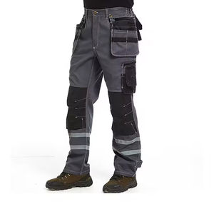 Pantalones de Trabajo Multibolsillos para Hombre, Nuevo Diseño, Resistentes y Duraderos |   Pantalones de Seguridad Protectoras para Hombre - Product Image 3