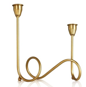 Hot Selling Attractive Look <b>Candle</b> <b>Holder</b> European Style <b>Candle</b> <b>Holder</b> for Church Wedding Party Interior Home - Product Image 6
