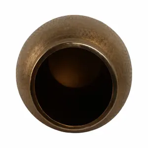 Jarrón de Metal Hecho a Mano con Acabado Dorado Premium, Jarrón de Flores de Metal, Jarrón de Flores para Banquetes al Aire Libre, Decoración de Sala de Estar, Jarrón de Flores de Metal - Product Image 4