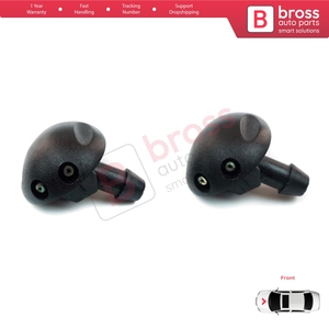 BSP527 2 Piezas de Boquillas de Aspersión para Limpiaparabrisas Delanteros para Largus 7700846456 289308338R - Product Image 2