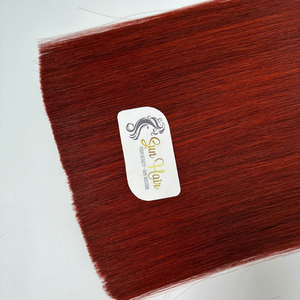 Extensions de cheveux humains vierges vietnamiens, tissage de cheveux raides et soyeux, double trame, cuticules alignées, de la marque Sun Hair Company - Product Image 6