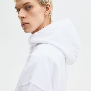 Sudaderas Personalizadas para Hombre, 100% Algodón, Manga Larga, Estilo Básico, Sudadera con Capucha y Hombros Caídos - Product Image 4