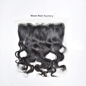 Meilleur produit apparence couleur naturelle noir frontal Bodywave Remy indien brut vierge cuticule aligné Extensions de cheveux humains en gros - Product Image 6