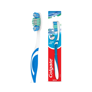 Obtenez une bouche plus saine avec une brosse à dents à triple action dotée de poils doux naturels et d'une poignée en plastique pour un usage domestique - Product Image 1