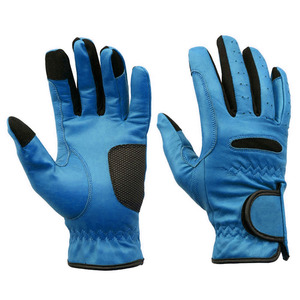 Guantes Ecuestres de Cuero Genuino Personalizados, Guantes de Equitación de Dedo Completo, Transpirables, Antideslizantes, para Entrenamiento al Aire Libre en Invierno - Product Image 6