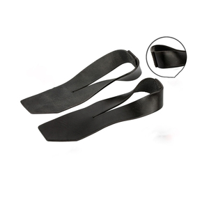 Vente en gros logo personnalisé sangles antidérapantes de levage de puissance 100% sangles de poignet d'haltérophilie en coton personnalisé de haute qualité - Product Image 3