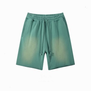 Vente en gros de shorts surdimensionnés de fitness décontractés de haute qualité 2025 personnalisés Lavé 100% coton Shorts pour hommes respirants respectueux de l'environnement - Product Image 1