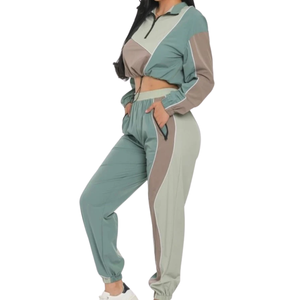Conjunto Deportivo Unisex de Algodón Grueso para Mujer, Talla Grande, Secado Rápido en Cuatro Direcciones, Transpirable, Ropa de Gimnasio - Product Image 5