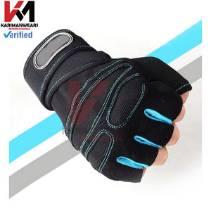 Gants de gymnastique d'entraînement de qualité supérieure Support de poignet anti-dérapant, gants d'haltérophilie respirants à demi-doigt pour hommes et femmes Bodybuilding - Product Image 4