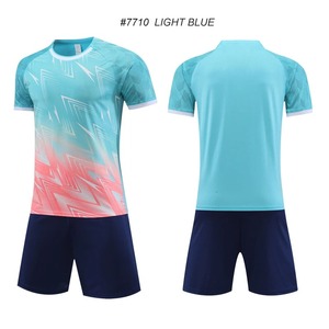 Uniformes de Fútbol Personalizados Transpirables para Adultos, Camiseta de Fútbol de Manga Corta para Niños, Jersey Infantil de Secado Rápido, Traje Deportivo, Chándales - Product Image 4