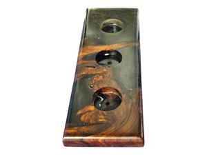 Handmade Epoxy Rustic Home Decor Candle <b>Holders</b> <b>Tealight</b> <b>Holder</b> Gift Fancy Olive Wood for Christmas Other Types Lanterns Jars - Product Image 2