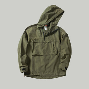 Gabardina de nailon impermeable de talla grande para hombre, chaqueta de lana acolchada de gran tamaño con capucha de piel desmontable, Parka de invierno - Product Image 5