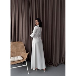 ชุด Maxi วัดสีขาวพร้อมแขนยาว - Product Image 2