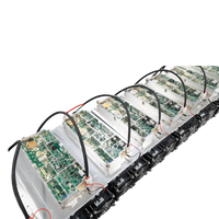 Module amplificateur d'impulsions RF à semi-conducteurs haute puissance pour signal d'onde, bande X, 1-6 GHz, 6-18 GHz, 200 W, 2450 MHz, pour radar et système de beauté