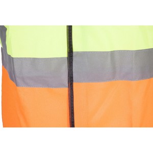 Gilet de sécurité réfléchissant, vêtements de travail haute visibilité, gilet bicolore pour hommes - Product Image 3