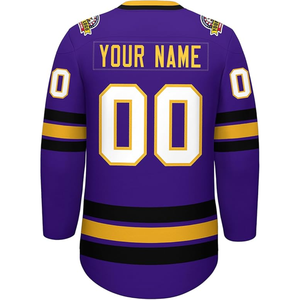 Uniforme de Hockey sobre Hielo Deportivo Transpirable, Antibacterial y de Secado Rápido, Suministro de Fábrica, Jersey de Hockey sobre Hielo con Impresión Sublimada Personalizada 2025 - Product Image 5