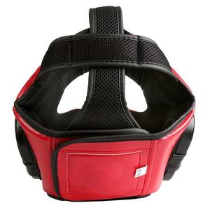 เฮดการ์ดแบบเปิดด้านบนที่คลุมกรามได้แข็งแรงและสามารถปรับได้เหมาะสำหรับนักกีฬาต่อสู้เยาวชนและนักสู้ตามขนาด - Product Image 5