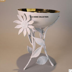 Quemador de incienso Mabkhara de Metal chapado en oro de diseño clásico para organizador de fragancia para el hogar y uso de bodas - Product Image 5