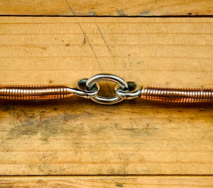 Mors de cheval en acier inoxydable poli avec embout en cuivre pour l'équitation et l'équipement équestre - Product Image 3