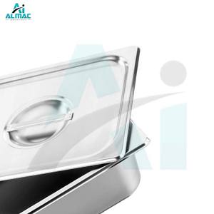 Bandeja de instrumentos de quirófano ALMAC con tapa Construcción confiable de acero inoxidable para uso profesional - Product Image 6