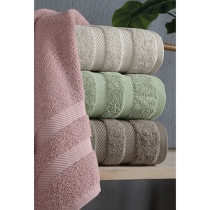 Juego de 4 Toallas de Mano Jacquard Altınbaşak de 50x90 cm, Toallas de Mano de Lujo para Baño - Product Image 2