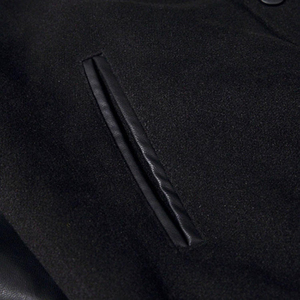 2024 Custom Streetสวมแจ็คเก็ตเบสบอลTrucker LettermanฐานBallหนังแจ็คเก็ตสําหรับชายโดยมาตรฐานสากล - Product Image 6