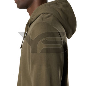 Sudadera con Capucha de Forro Polar y Algodón con Cierre para Hombre, Diseño Cortavientos, Transpirable y de Secado Rápido, Sudadera Personalizada - Product Image 6
