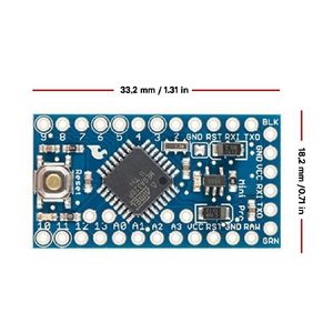 Placa de Desarrollo ATmega328P Pro Mini 3.3V 8MHz 5V 16MHz - Product Image 4
