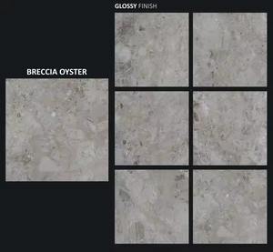 800x800mm Carreaux de sol en porcelaine aspect marbre poli émaillé de haute qualité 80x80cm Prix bon marché pour le salon - Product Image 4