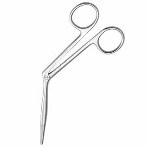 กรรไกรตัดจมูกสเตนเลสขัดเงาขนาด18ซม. ใช้สำหรับตัดเล็มจมูกทังสเตนคาร์ไบด์ - Product Image 4