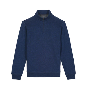 Sweat-shirt à capuche en molleton 100% coton écologique léger pour homme, coupe classique, couleur unie, manches longues - Product Image 1