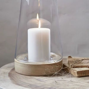 Portavelas de madera, nuevo y lujoso. - Product Image 1