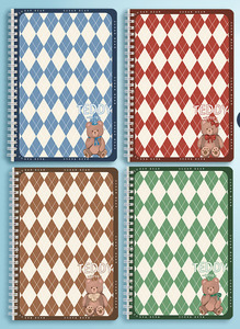 Bview A5 studio a spirale piano di lavoro studio 60 fogli di quaderno ispessito per studenti di aziende universitarie - Product Image 6